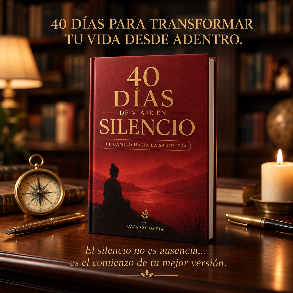 LIBRO 4O DIAS DE VIAJE EN SILENCIO