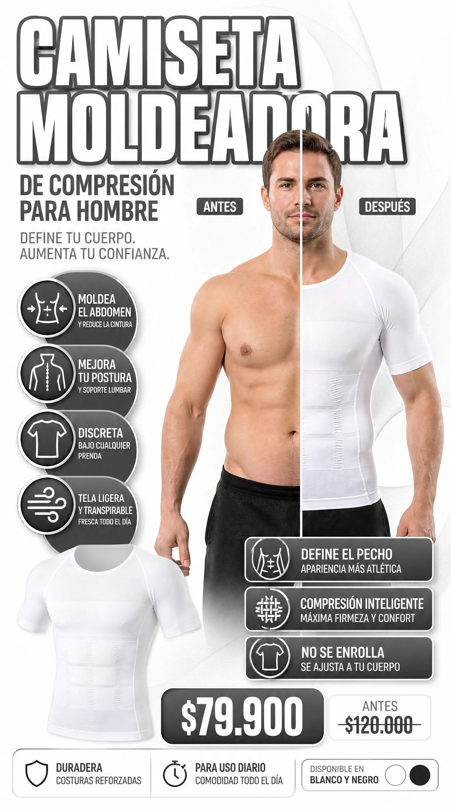 CAMISETA COMPRESORA