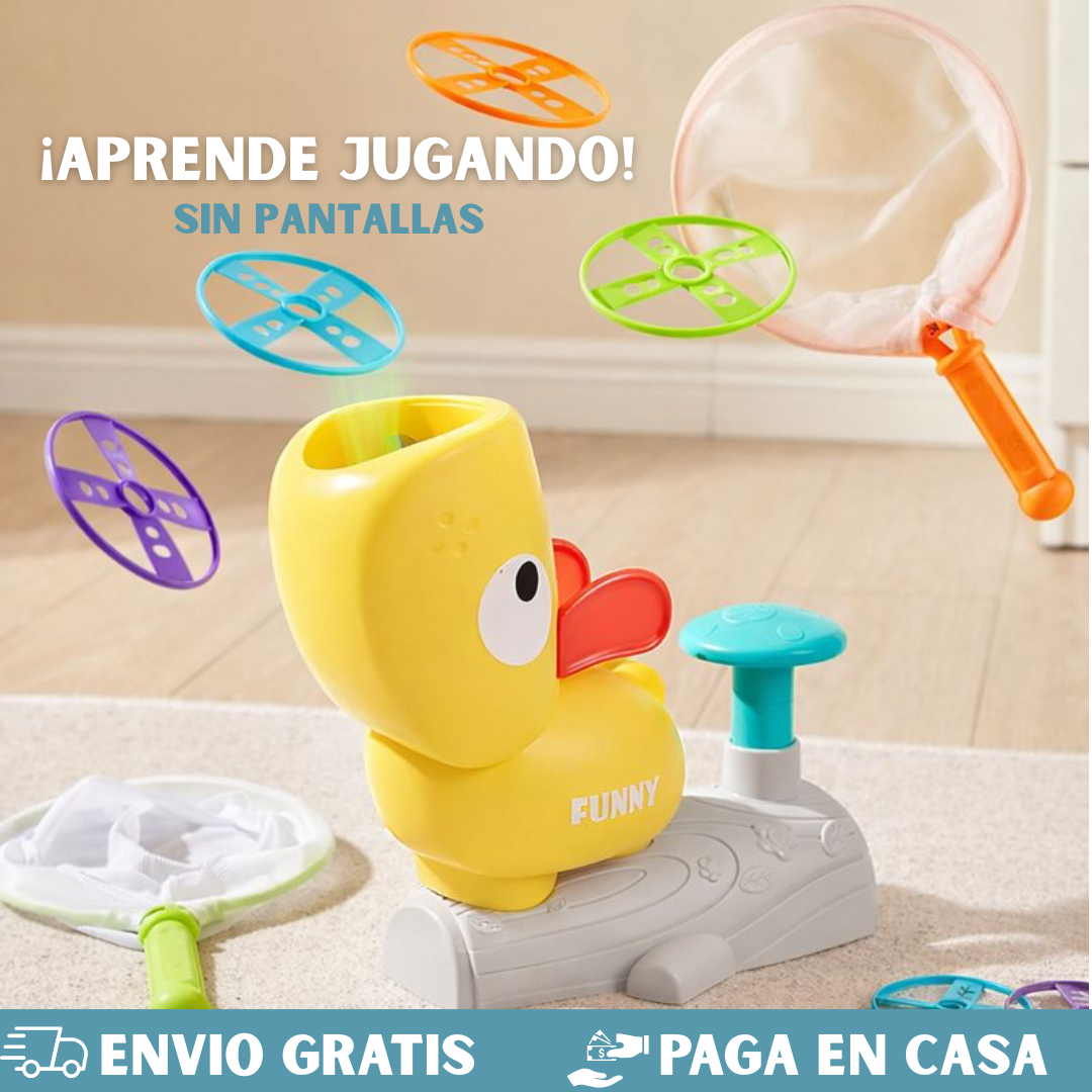 PATO®LANZADOR DE DISCOS VOLADORES 🥏