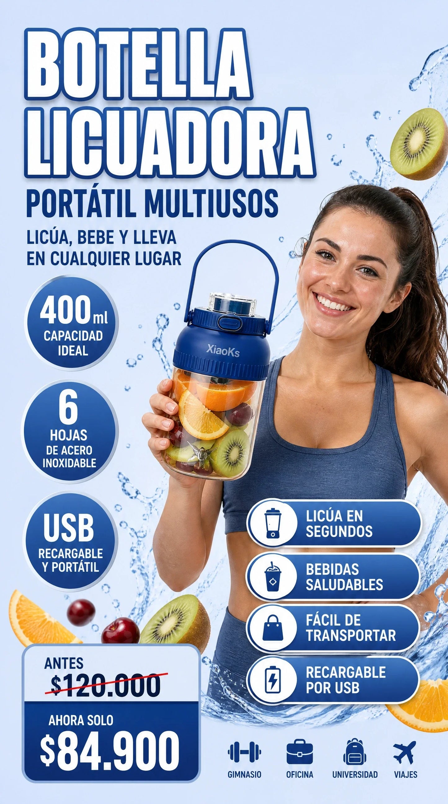 BOTELLA LICUADORA