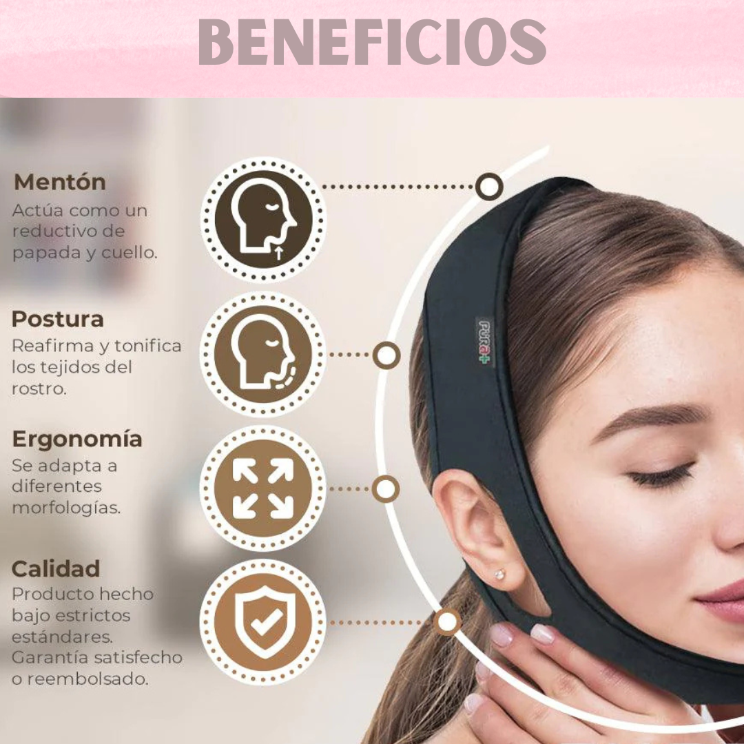 FAJA FACIAL® REDUCTOR DE PAPADA