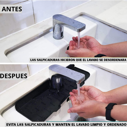 PROTECTOR ABSORBENTE-LAVABO SECO Y ORDENADO