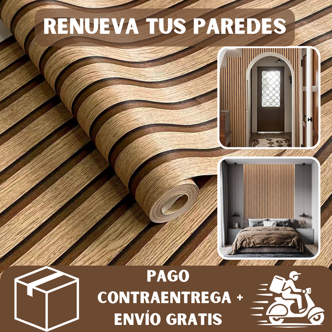 ROLLO ADHESIVO PARA PARED 10 METROS