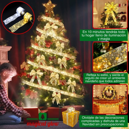 LUCES NAVIDEÑAS:CINTA CON LUZ LED 500CM DE LARGO✨