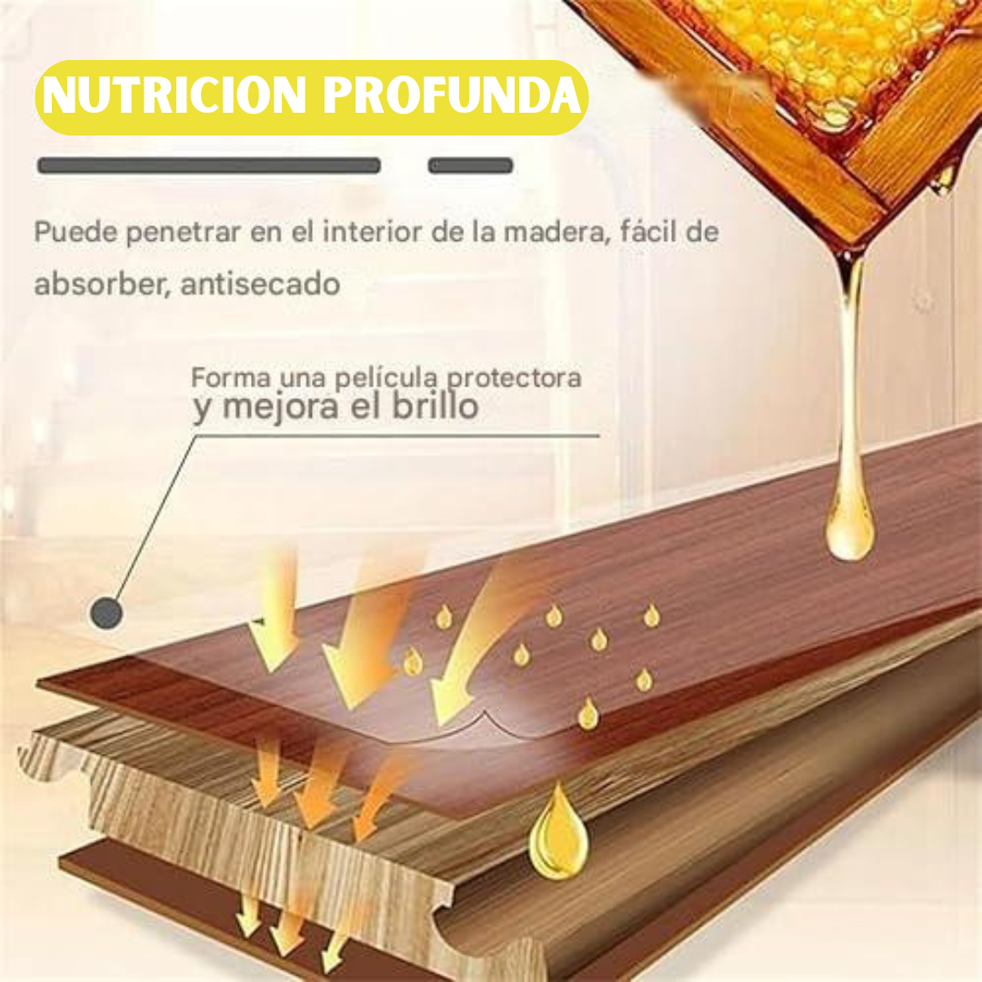 BEEWAX®RECUPERA EL BRILLO DE LA MADERA 🍯