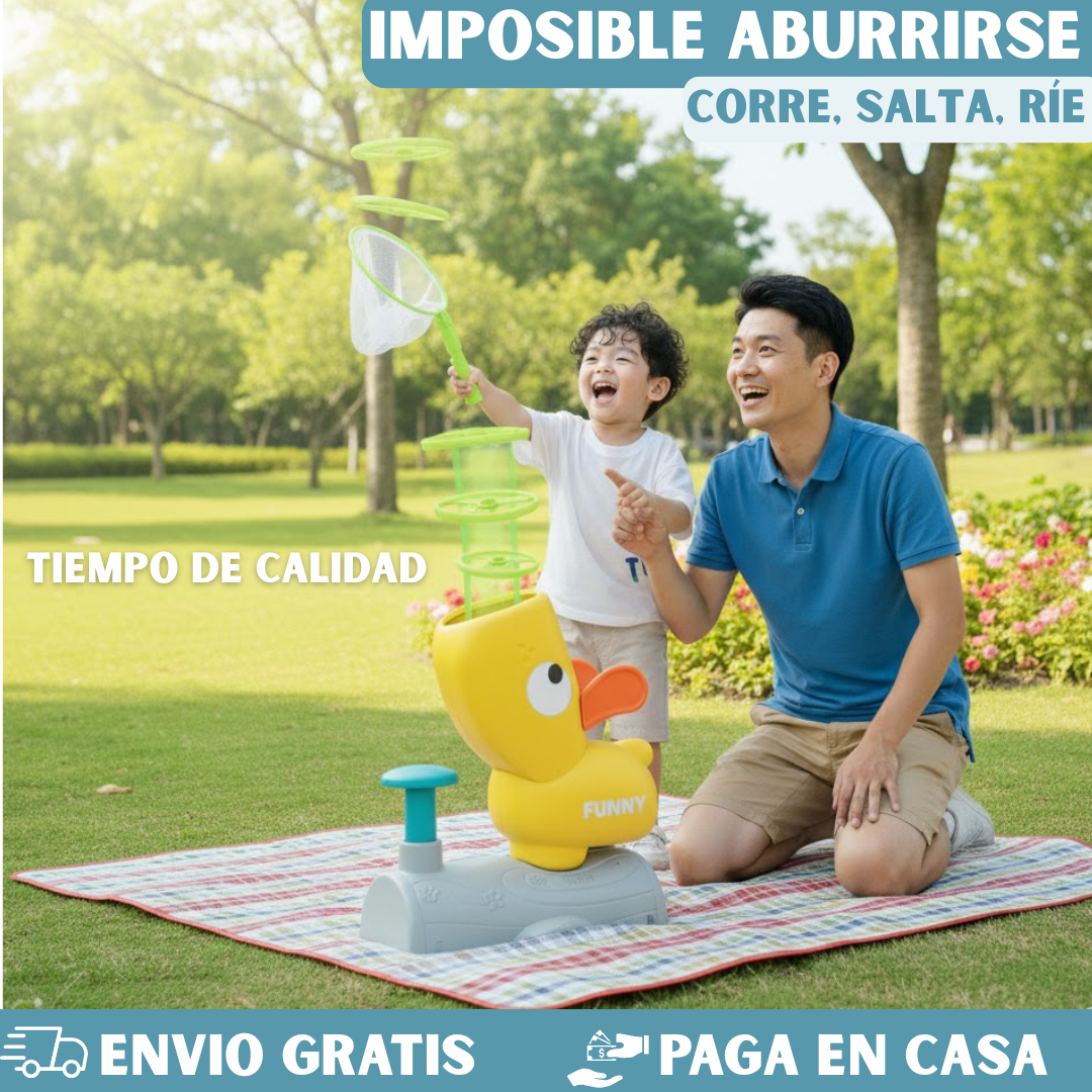 PATO®LANZADOR DE DISCOS VOLADORES 🥏