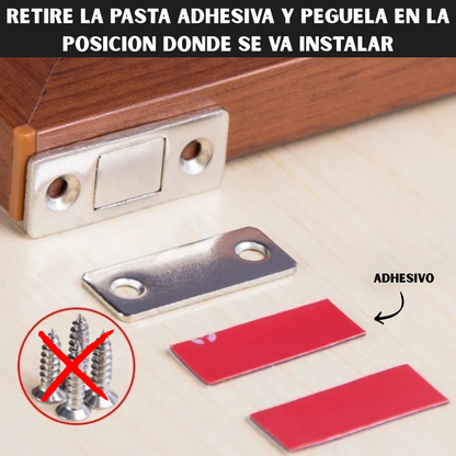 CIERRE MAGNETICO UNIVERSAL®X12 UNIDADES🧲