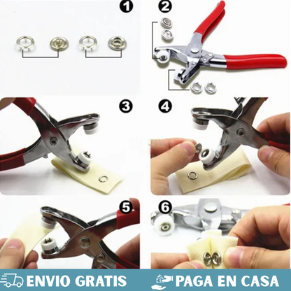 PINZA®BROCHES A PRESION