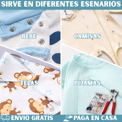 PINZA®BROCHES A PRESION