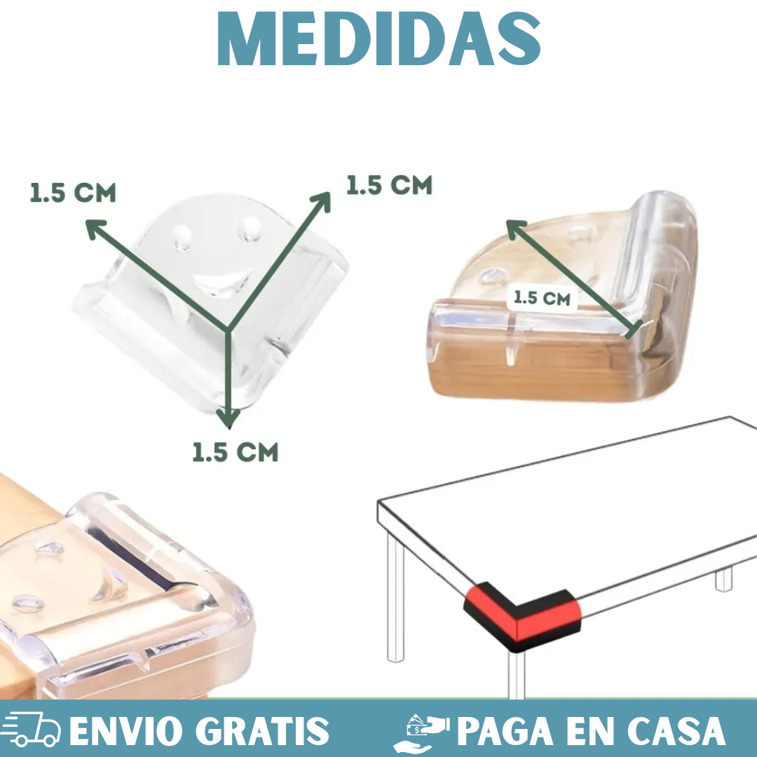 PROTECTOR ANTIGOLPES® +20 UNIDADES🛡️