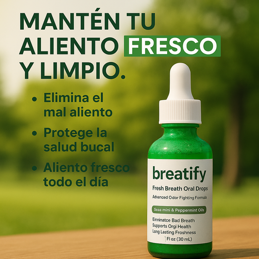 Breatify - ¡Elimina el mal aliento!