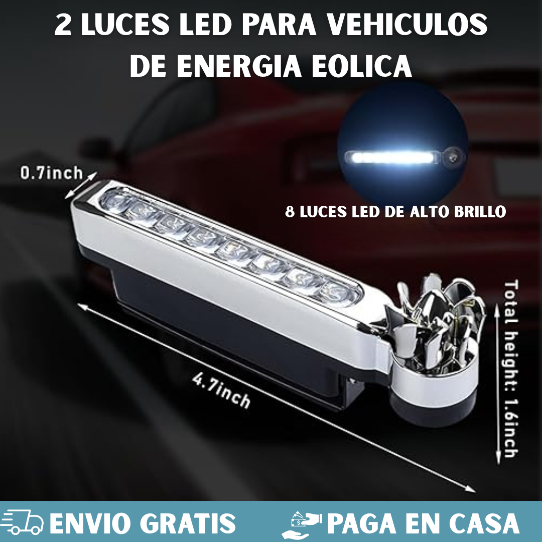 LUZ LED EOLICA🚨🚘