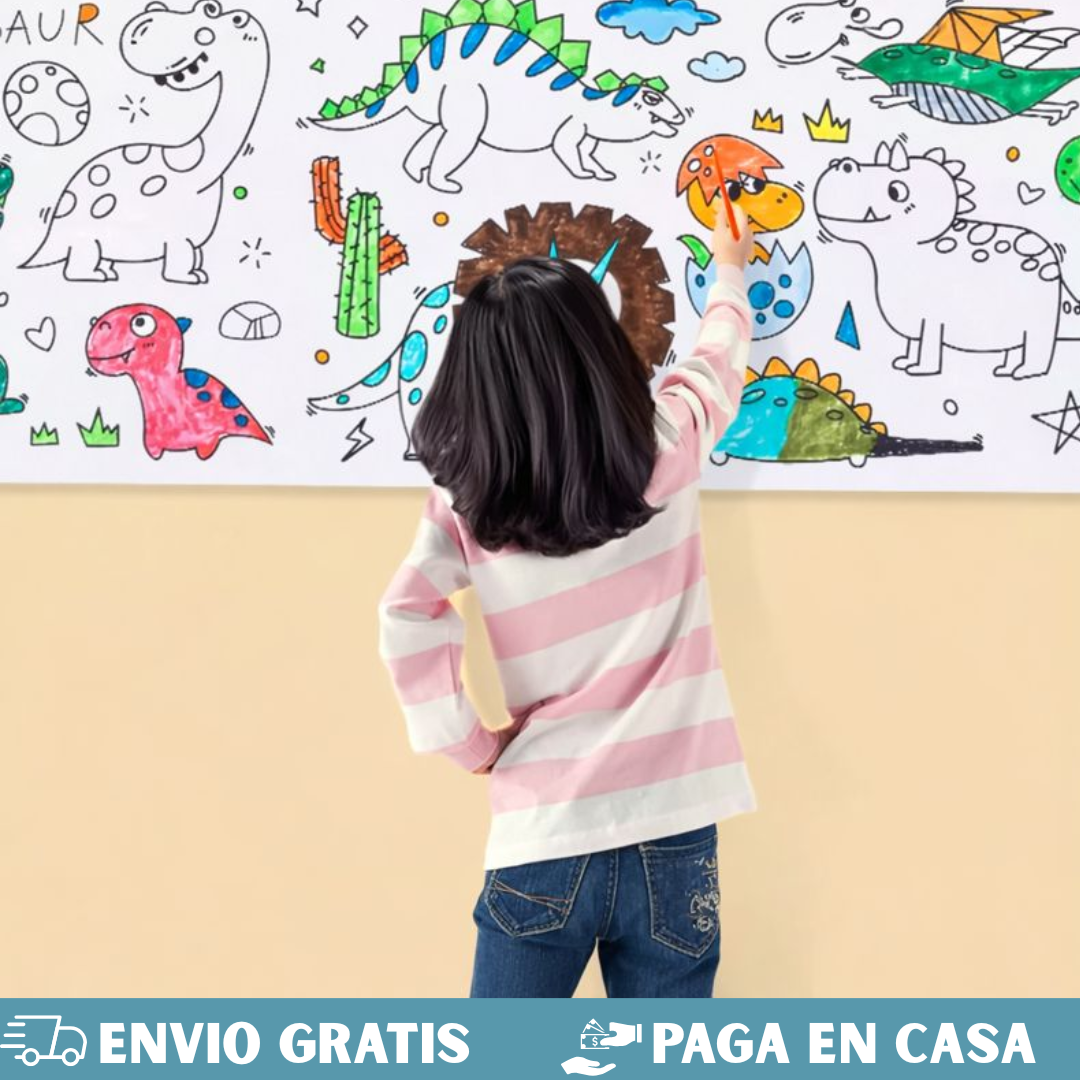 PAPEL DE COLOREAR PARA NIÑOS: PAGA 1 LLEVA 2🎨