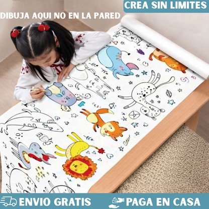 PAPEL DE COLOREAR PARA NIÑOS: PAGA 1 LLEVA 2🎨