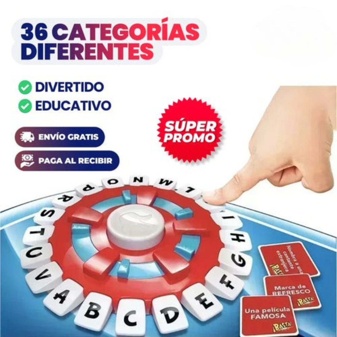 BASTA®JUEGO INTERACTIVO DE PALABRAS