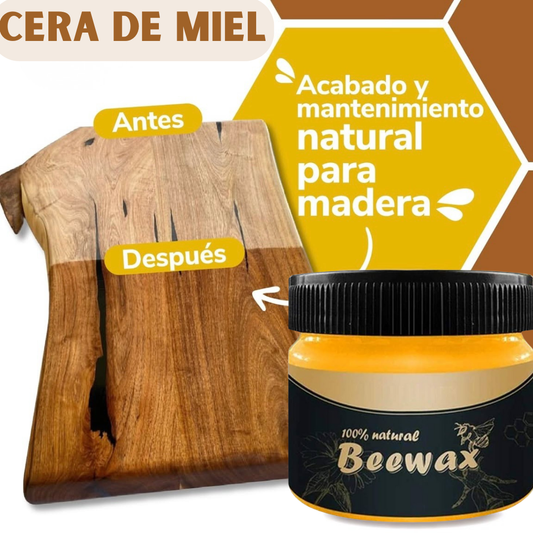 BEEWAX®RECUPERA EL BRILLO DE LA MADERA 🍯