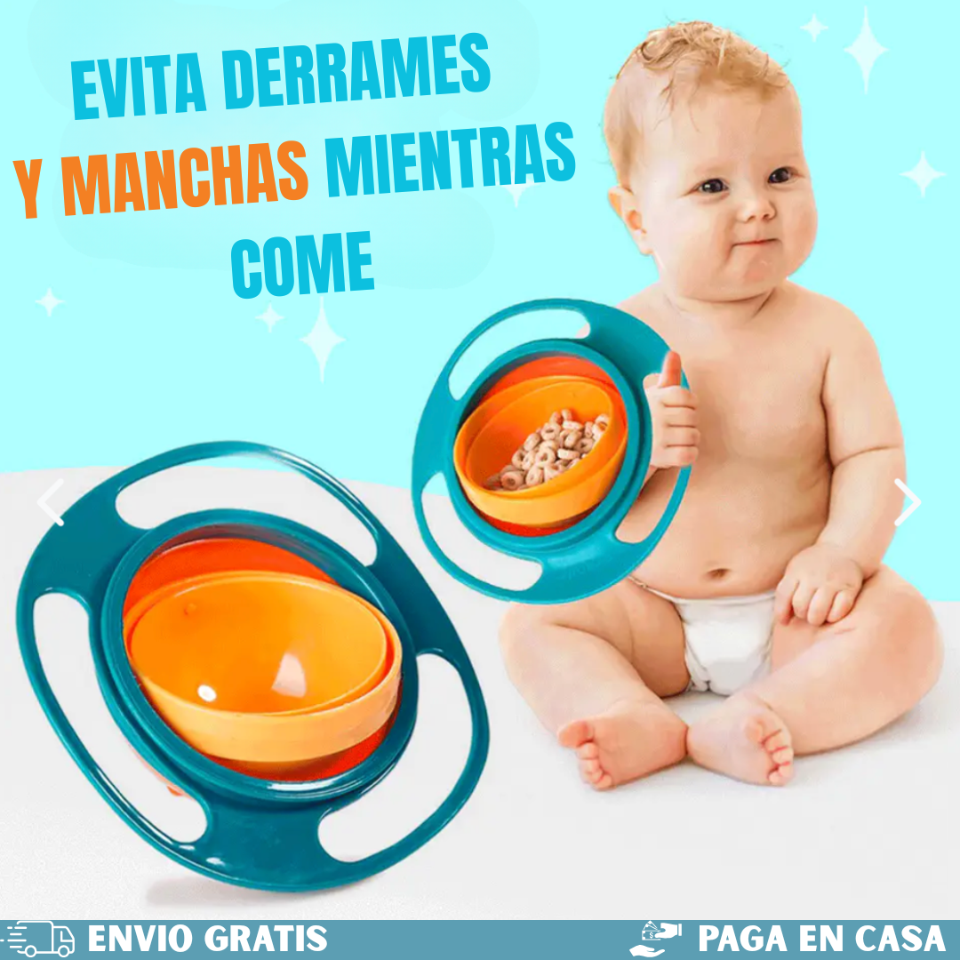 PLATO 360° ANTIDERRAMES🍼