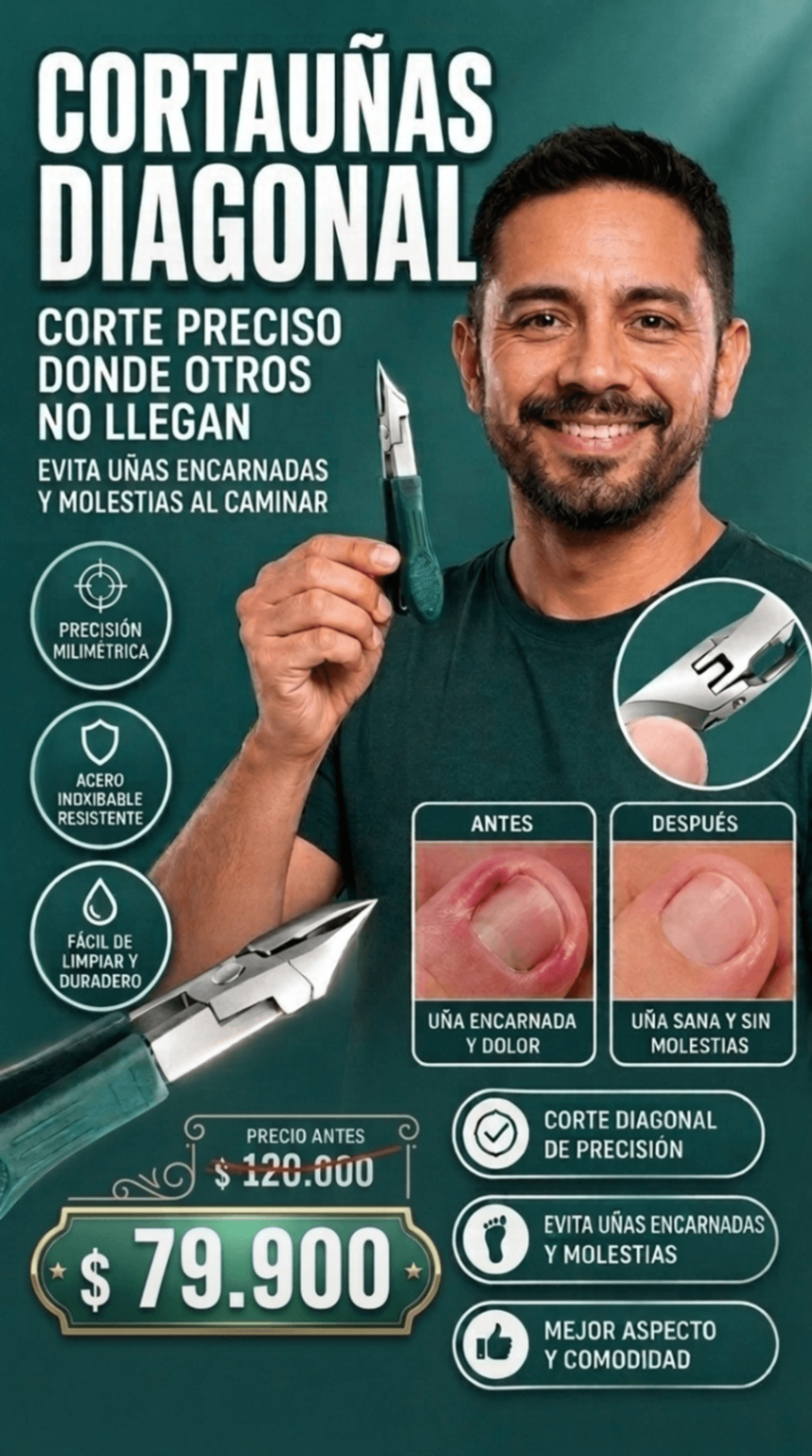 CORTAUÑAS DIAGONAL