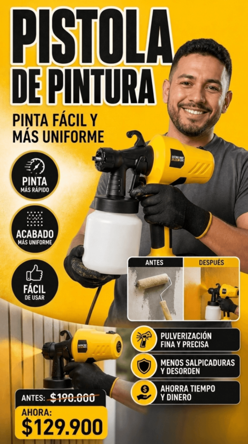 PISTOLA DE PINTURA