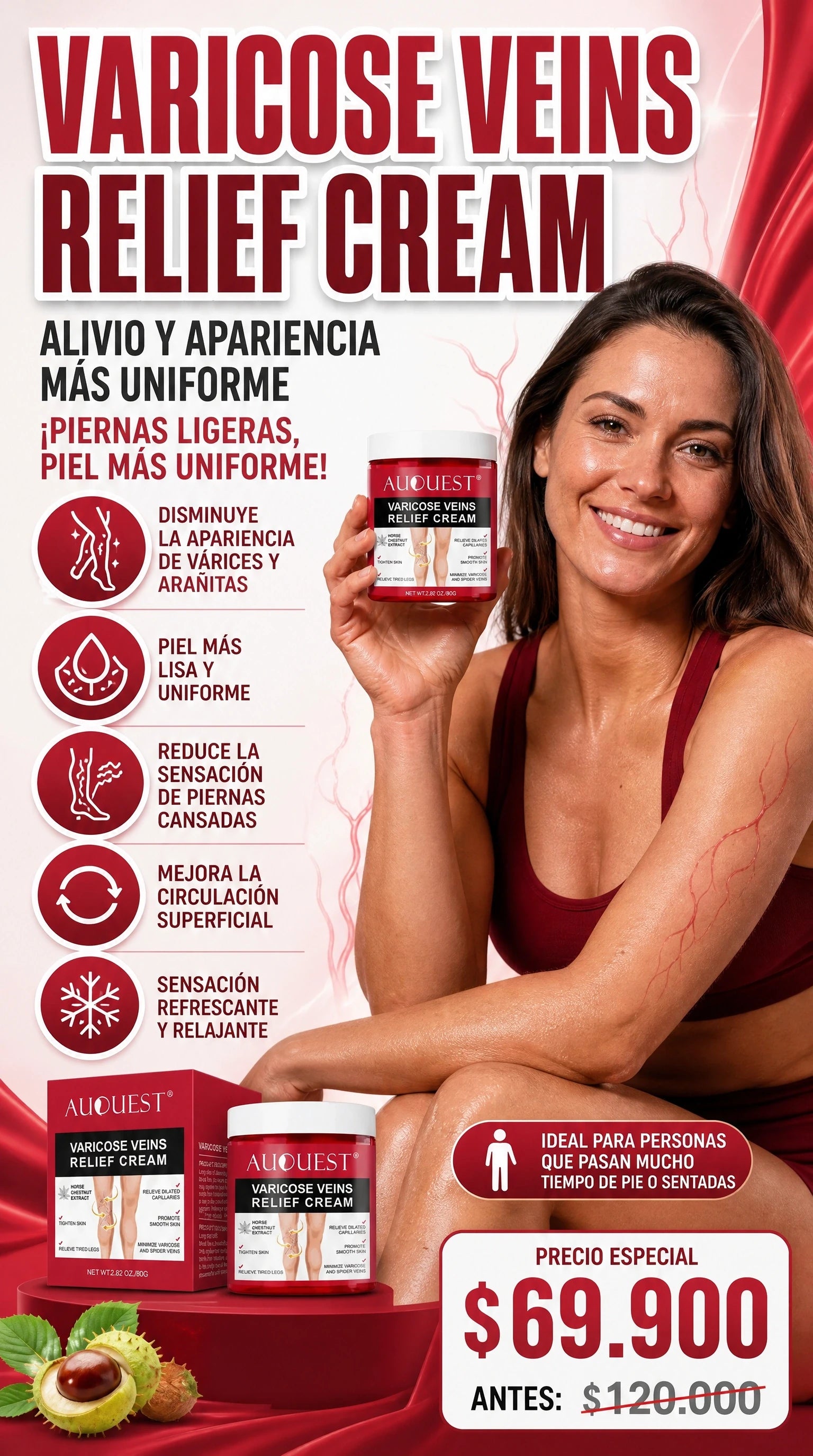 CREMA PARA VARICES