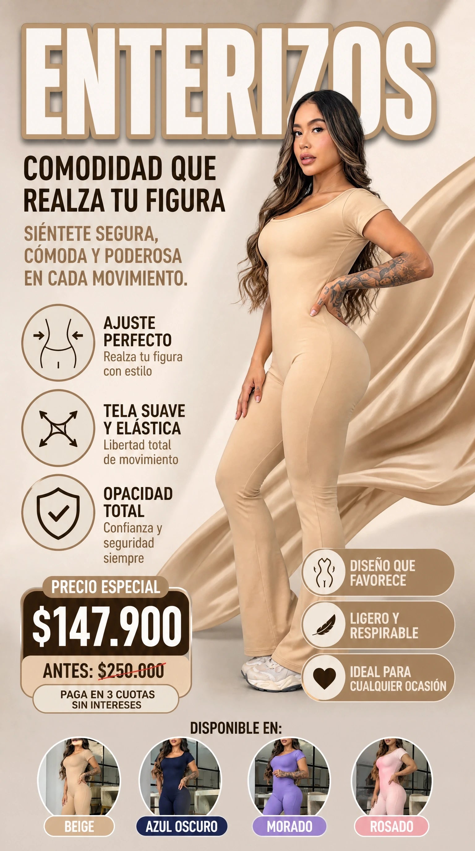 ENTERIZO PUSH UP