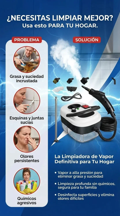 MAQUINA LIMPIEZA A VAPOR
