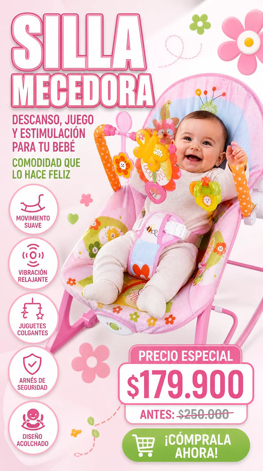 SILLA MECEDORA BEBES