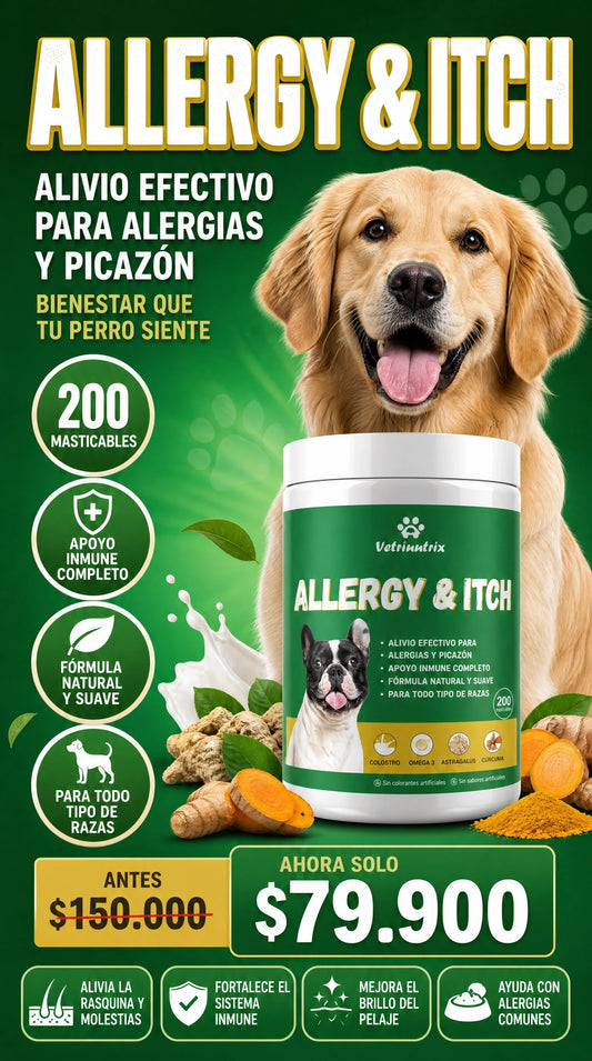 ALLERGY Y ITCH PARA PERROS